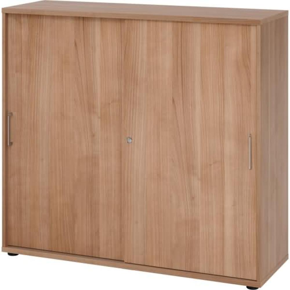 mcbuero. de Schiebetürenschrank Serie 9 3OH BxTxH 120x40x110cm Griff BS Bild 1