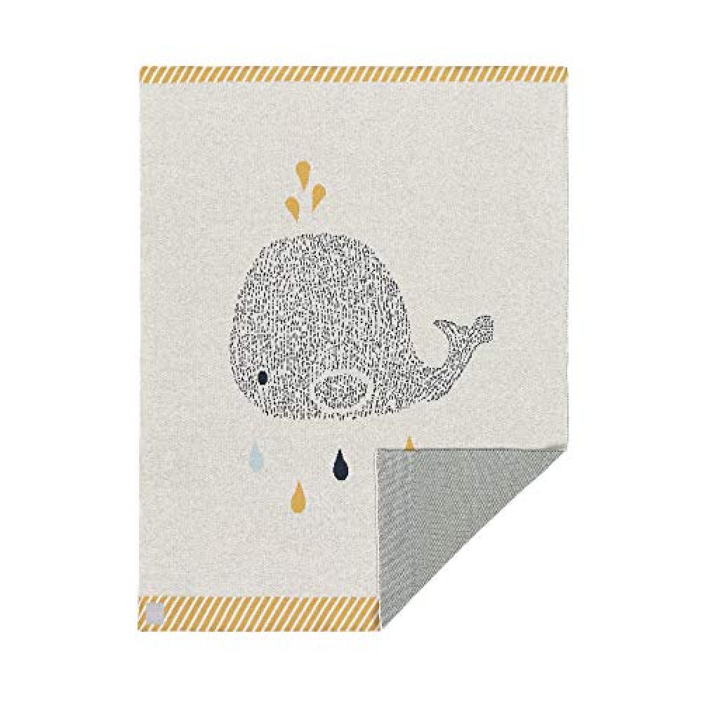 Lässig 'Blanket' Krabbeldecke Little Water Whale Bild 1