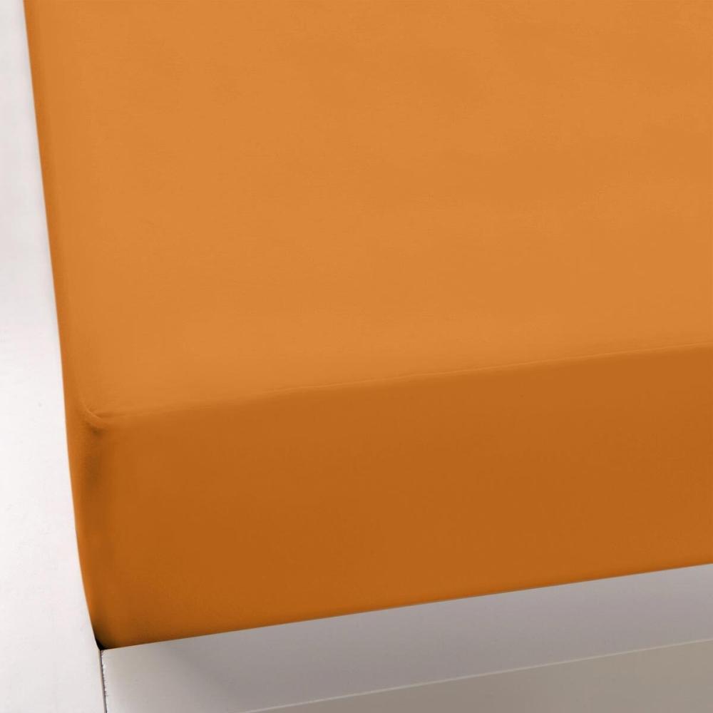 Formesse Bella-Donna Jersey Spannbettlaken | 180x200 - 200x220 cm | orange Bild 1
