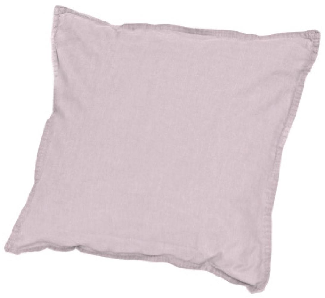 Traumhaft gut schlafen Stone-Washed-Bettwäsche aus 100% Baumwolle, in versch. Farben und Größen : 40 x 40 cm : Rosé Bild 1