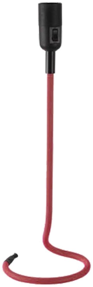 LED Tischlampe, Kabel Design, rot, H 46,5 cm Bild 1