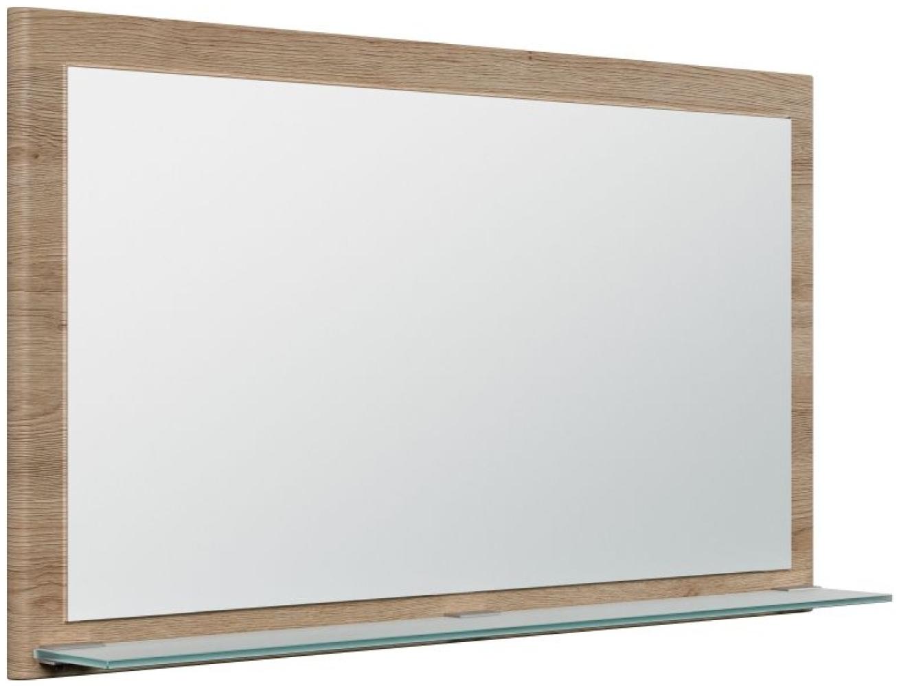 Posseik Spiegel Elite mit Glasablage 104 x 60 cm Eiche hell Bild 1