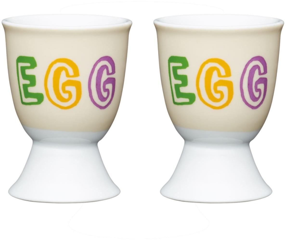 Neuetischkultur EGG Eierbecher Porzellan 2er Set Bild 1