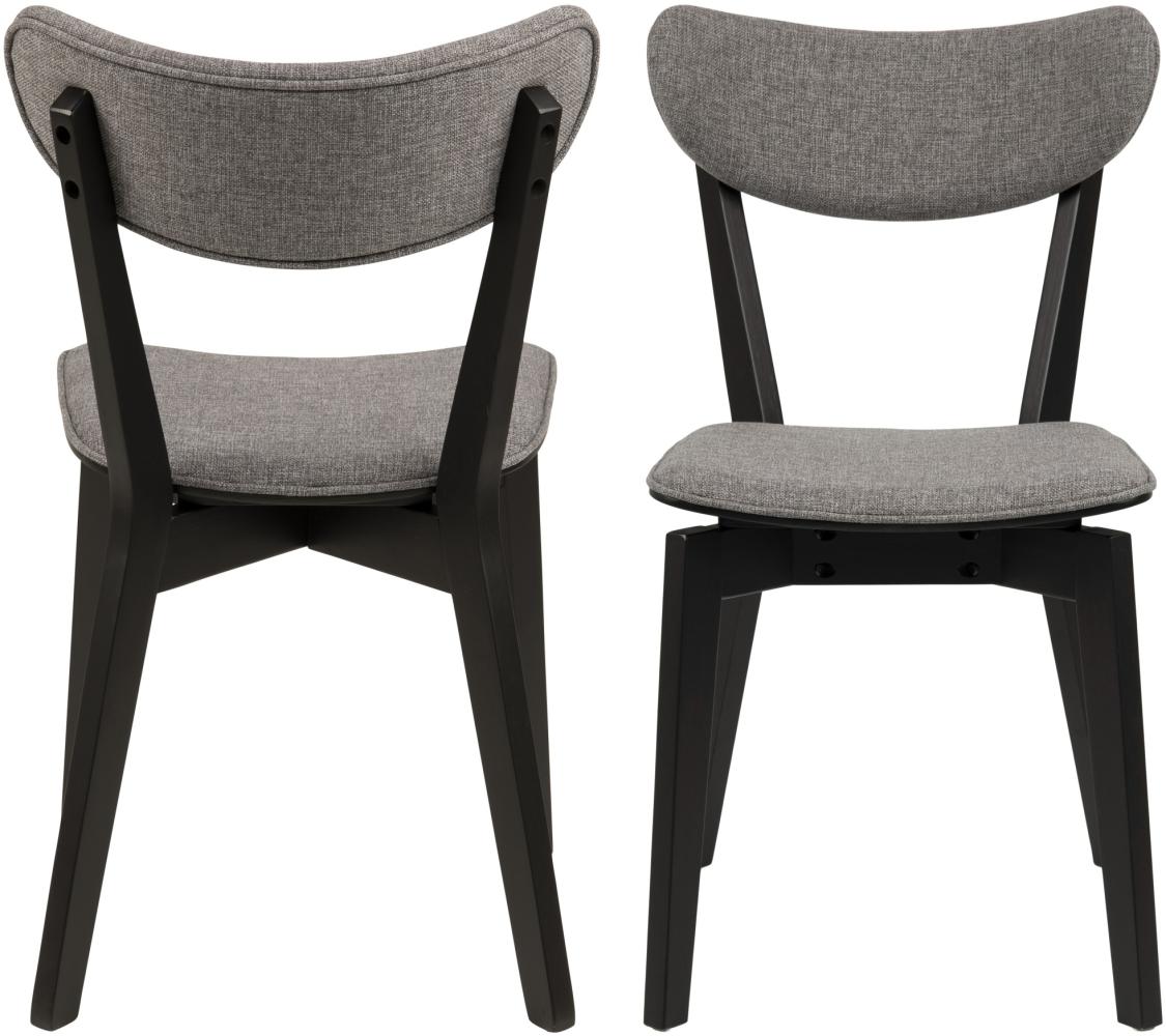 2x Roxby Esszimmerstuhl Küchenstuhl Stuhl Set Samt Polsterstuhl Stühle Esszimmer Bild 1