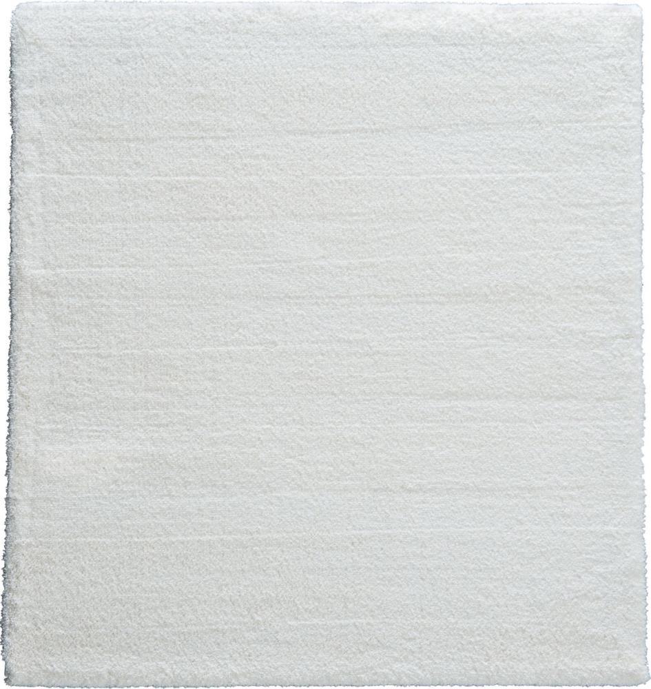 Teppich in Weiß aus 100% Polyester - 150x80x3cm (LxBxH) Bild 1