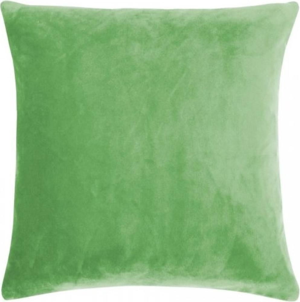 Pad Kissenhülle Samt Smooth Rich Green Grün (50x50cm) 10424-G60-5050 Bild 1