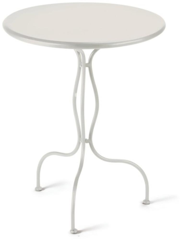 Tisch Rondo Ø 60 cm perlweiß Bild 1