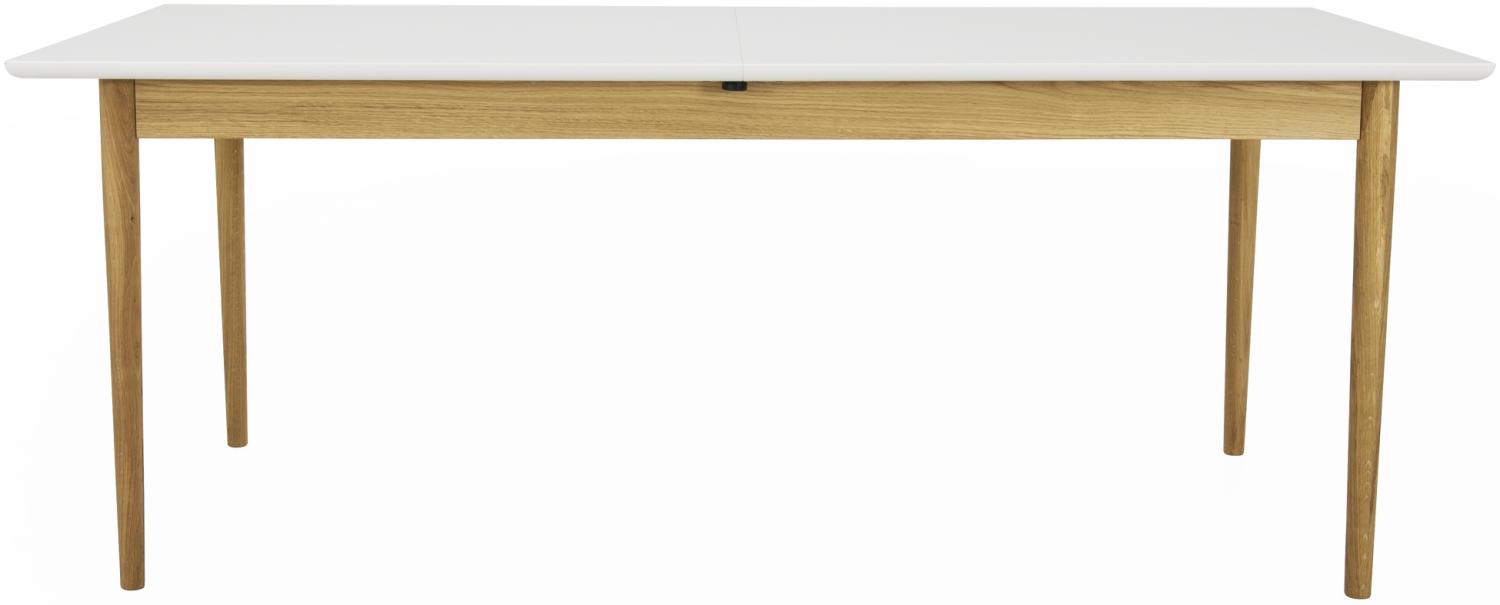 Tenzo Svea ausziehbarer Esstisch Holz/Holzwerkstoff 195-275x90x75 cm Bild 1