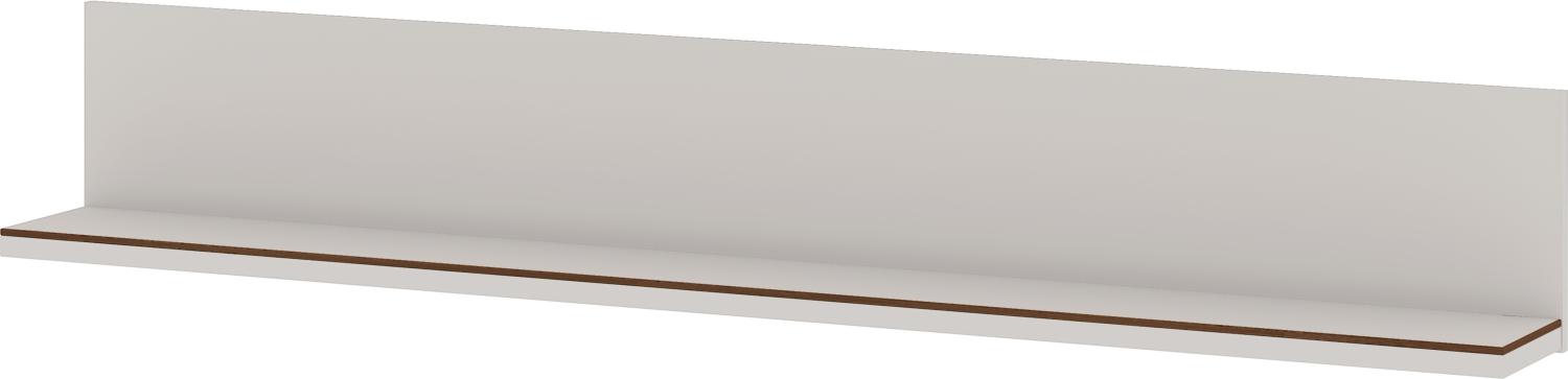 Wandboard >M-388< (BxHxT: 164x25x20 cm) in beige | braun - 164x25x20cm (BxHxT) Bild 1