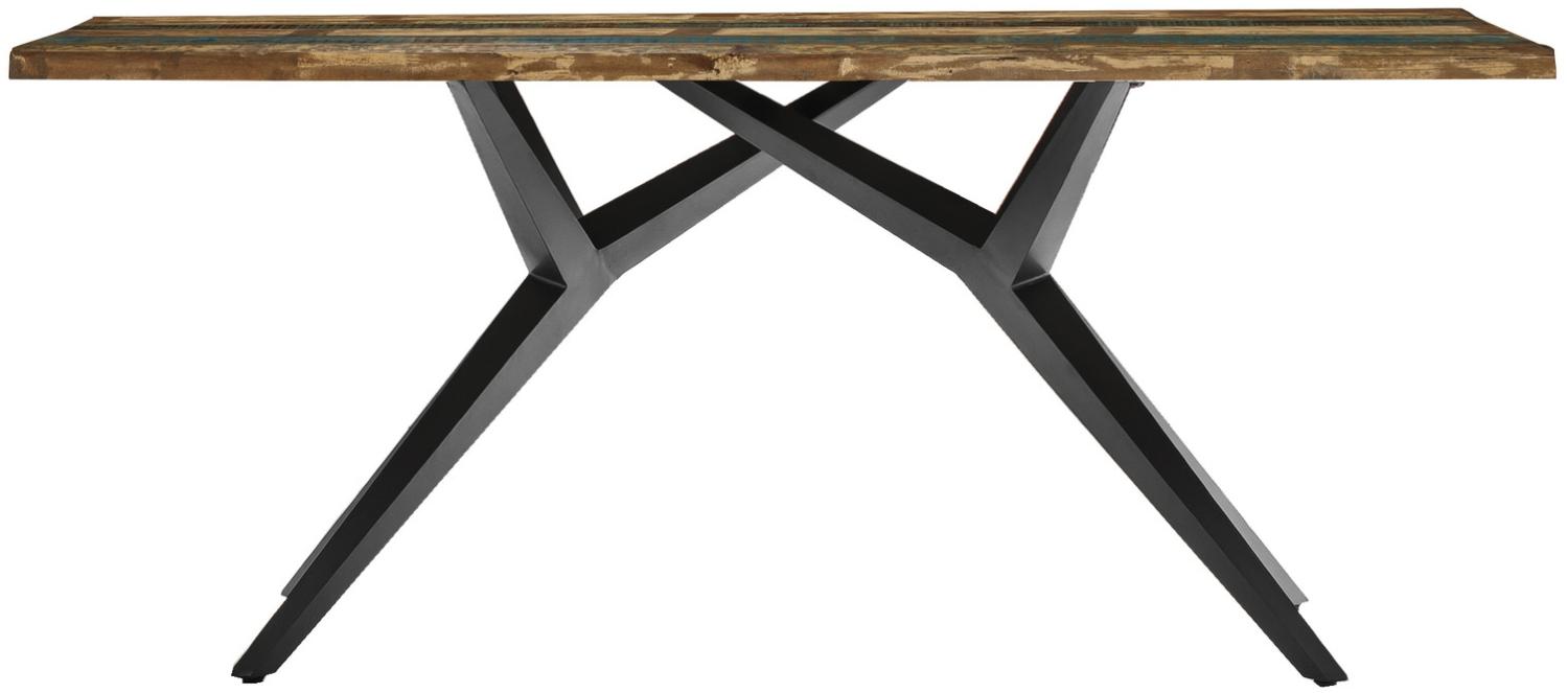 TISCHE & BÄNKE Tisch 220x100 cm Altholz Bunt Bild 1