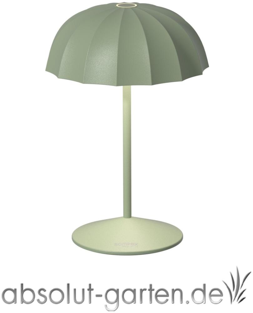 LED - Tischleuchte OMBRELLINO (olivgrün) Bild 1