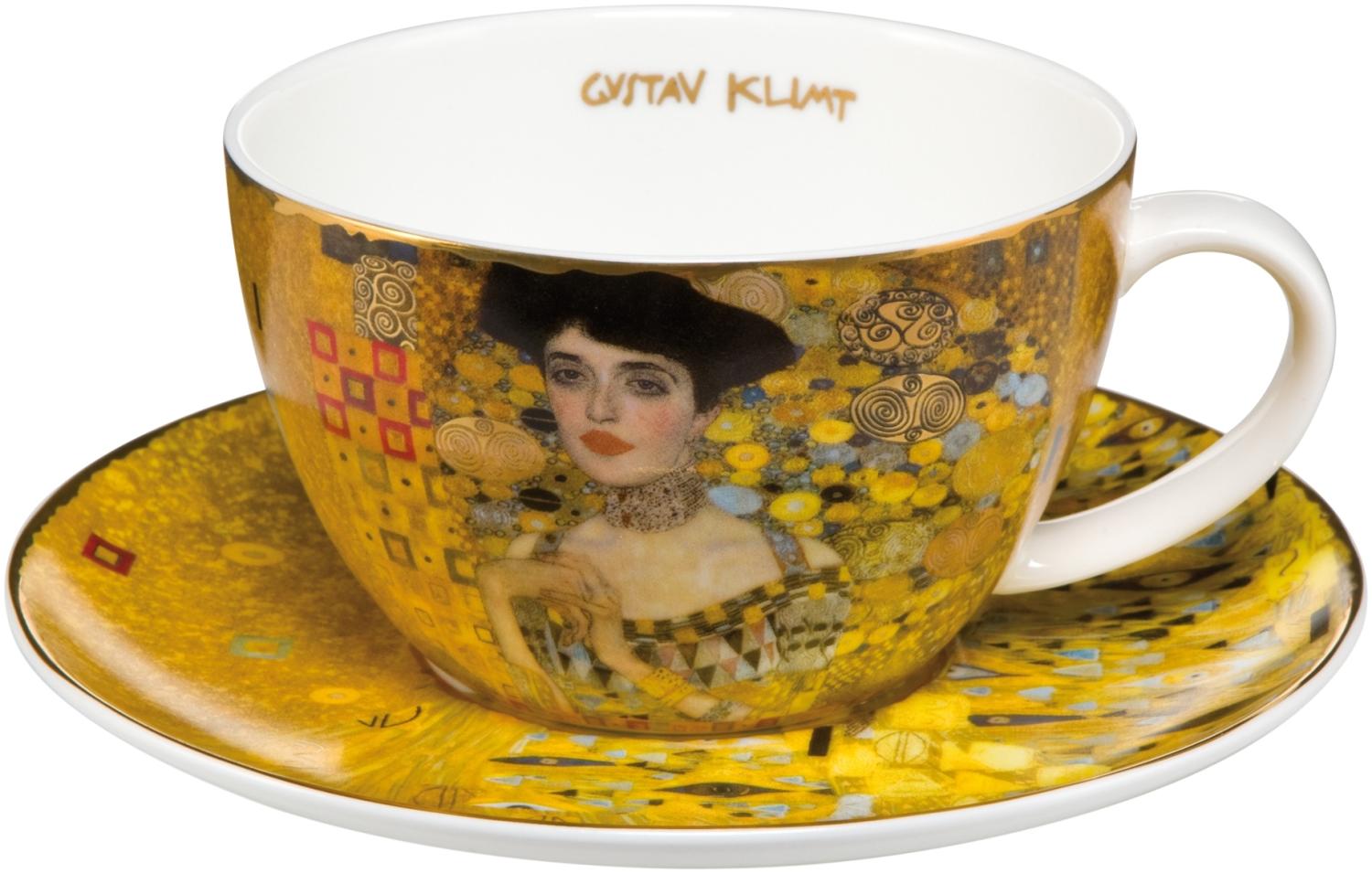 Goebel / Gustav Klimt - Adele Bloch-Bauer Klimt - Adele / Fine Bone China / 15,0cm x 15,0cm Bild 1