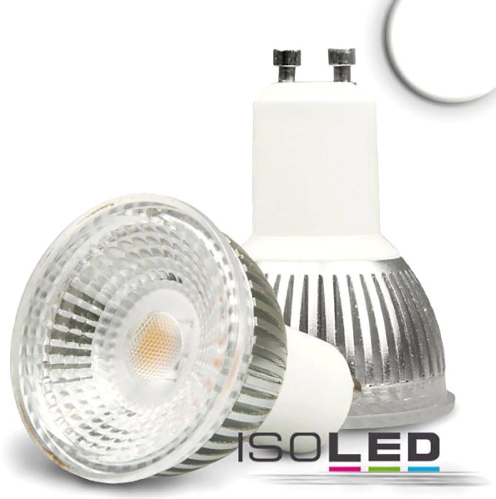 ISOLED GU10 LED Strahler 6W GLAS-COB, 70°, neutralweiß, dimmbar Bild 1