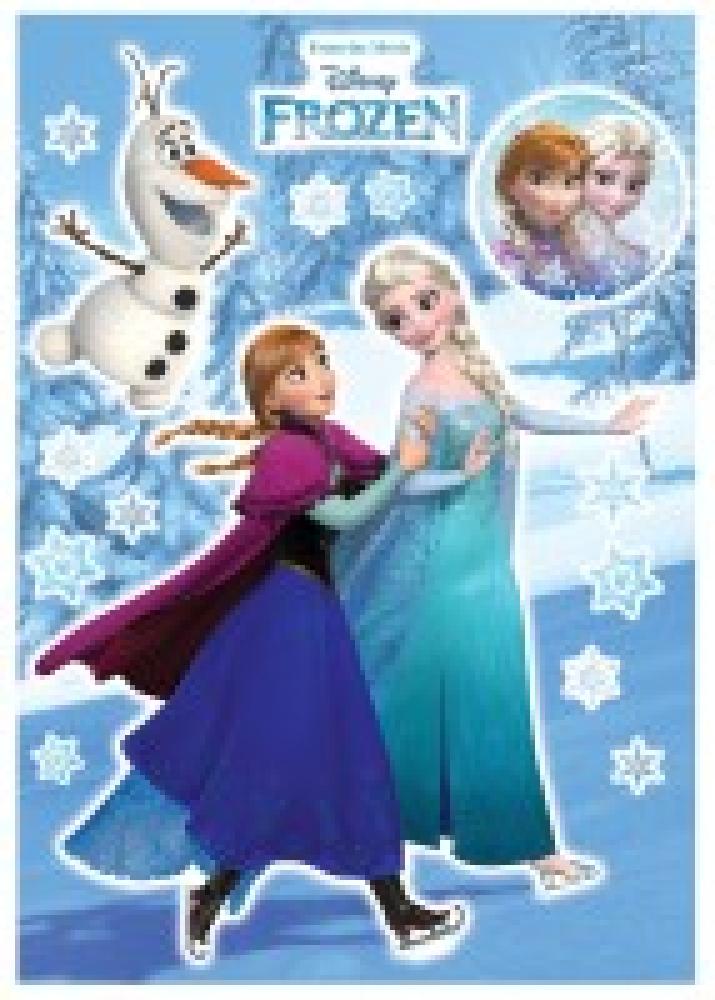 Komar Deco-Sticker Anna und Elsa Bild 1