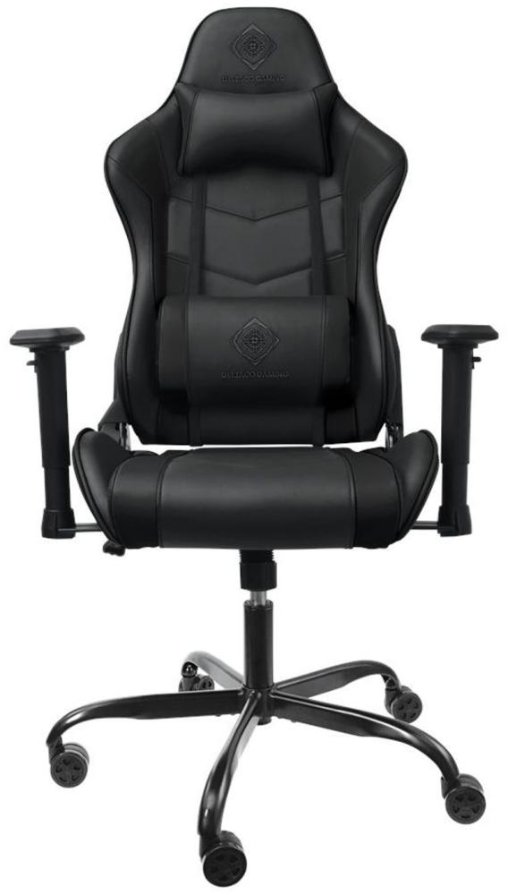 DELTACO Gaming Stuhl Jumbo Gamer Stuhl 110kg schwarz Bild 1