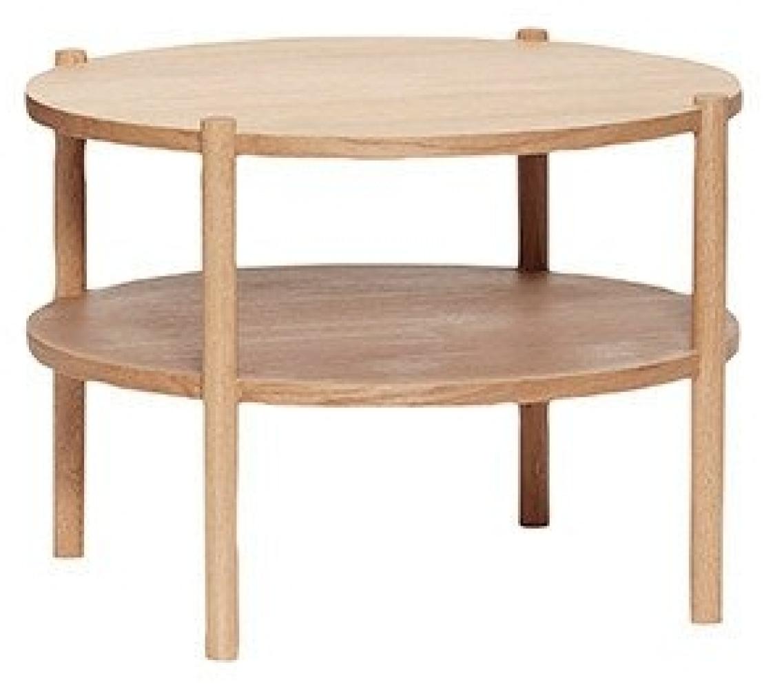 Hübsch Tisch, rund, Eiche, FSC, natur ø60cm Bild 1