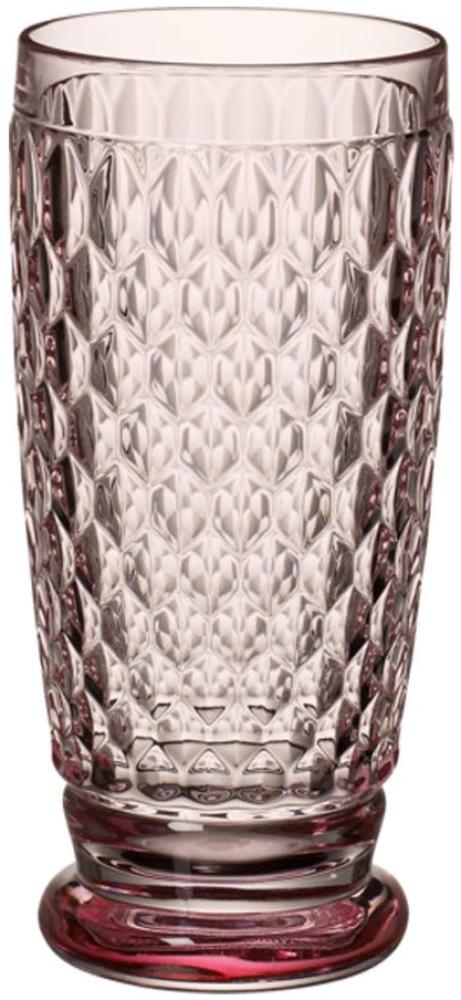 Villeroy & Boch Boston Coloured Longdrinkglas 400 ml rosa - A Bild 1