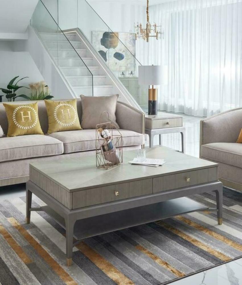 Luxus Couchtisch Wohnzimmer Holz Tische Hochwertige Möbel Beistellitsch Bild 1