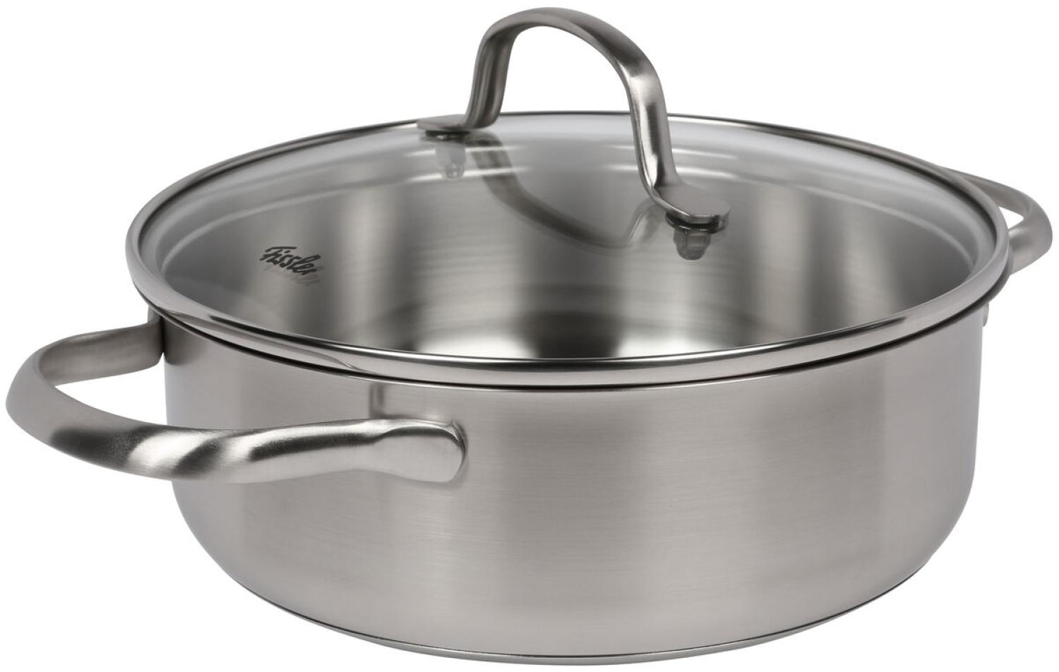 Fissler Bratentopf San Francisco mit Glasdeckel, Edelstahl 18/10, 20 cm, 040-123-20-000 Bild 1