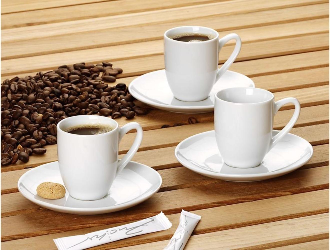 Kaffeegeschirr Bianco - 3er Espressotassen-Set Bild 1