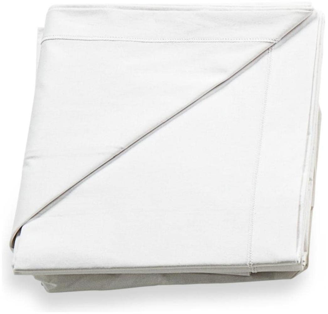 Italbaby 3-teiliges Bettlaken-Set, einfarbig, Weiß, Mehrfarbig, Einheitsgröße Bild 1