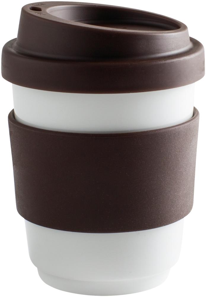 KAHLA fillit To Go Becher 0,27 l Banderole chocolate brown Bild 1