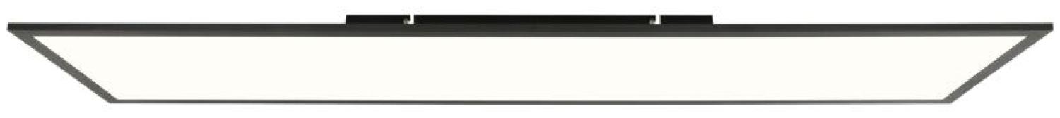 Brilliant | Buffi LED Deckenaufbau-Paneel 120x30cm sand schwarz | 1x LED integriert, 40W LED integriert, (Lichtstrom: 4000lm, Lichtfarbe: 4000K) Bild 1