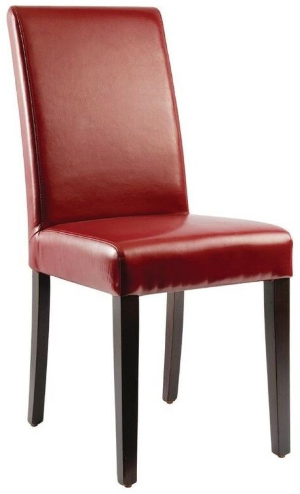 Bolero Esszimmerstühle Kunstleder, rot (2 Stück) Bild 1