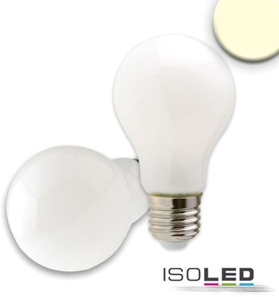 ISOLED E27 LED Birne, 8W, milky, warmweiß, dimmbar Bild 1
