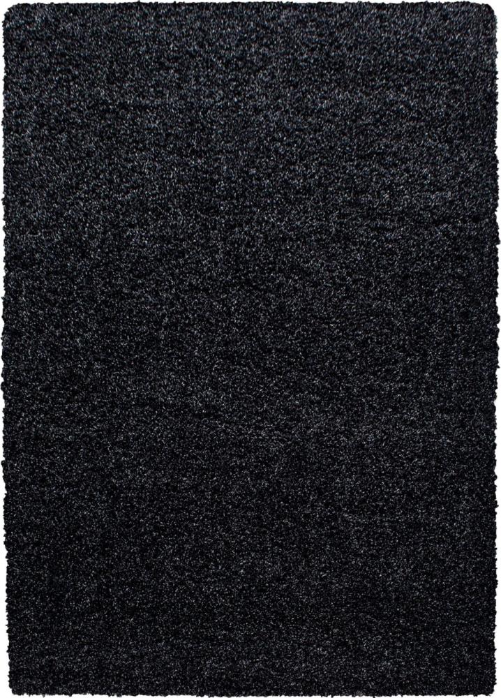 Hochflor Teppich Drago rechteckig - 160x230 cm - Taupe Bild 1