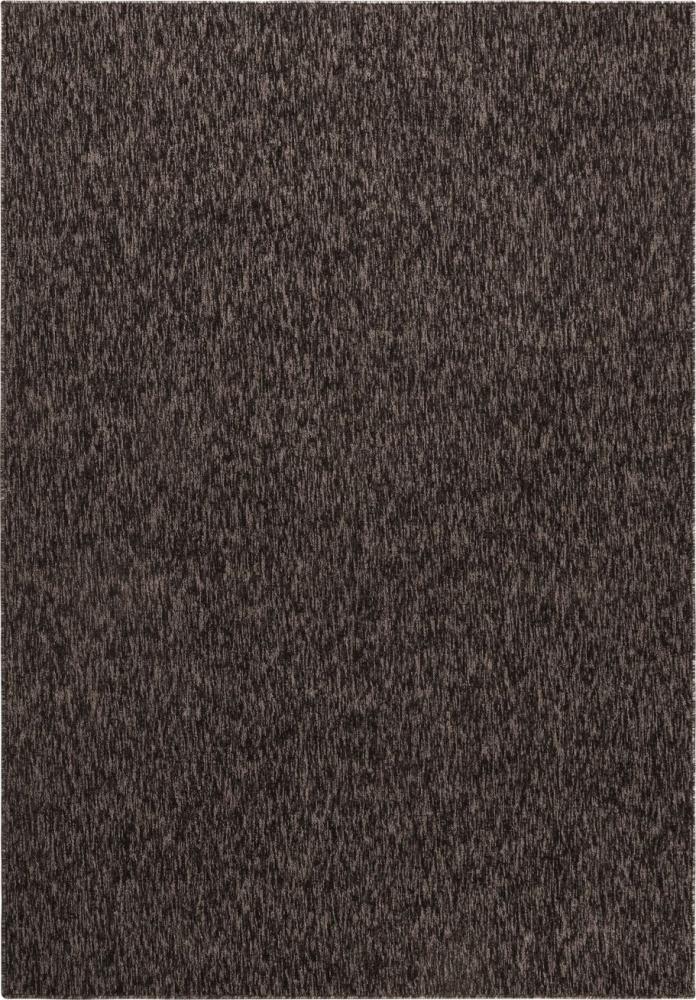 Kurzflor Teppich Neva Läufer - 60x100 cm - Braun Bild 1