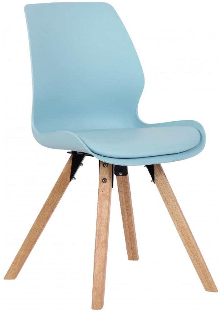 Stuhl Luna Kunststoff (Farbe: blau) Bild 1