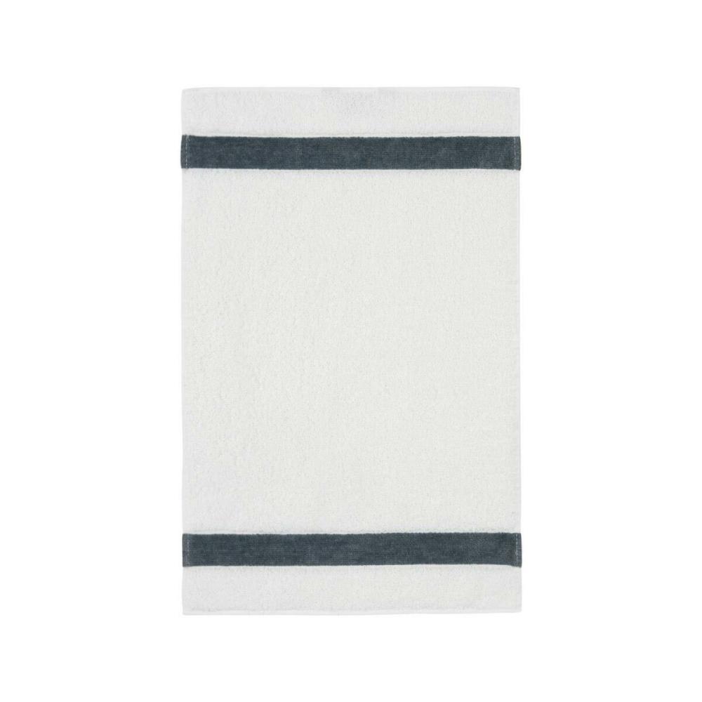 Feiler Handtücher Exclusiv mit Chenillebordüre | Gästetuch 30x50 cm | grau Bild 1