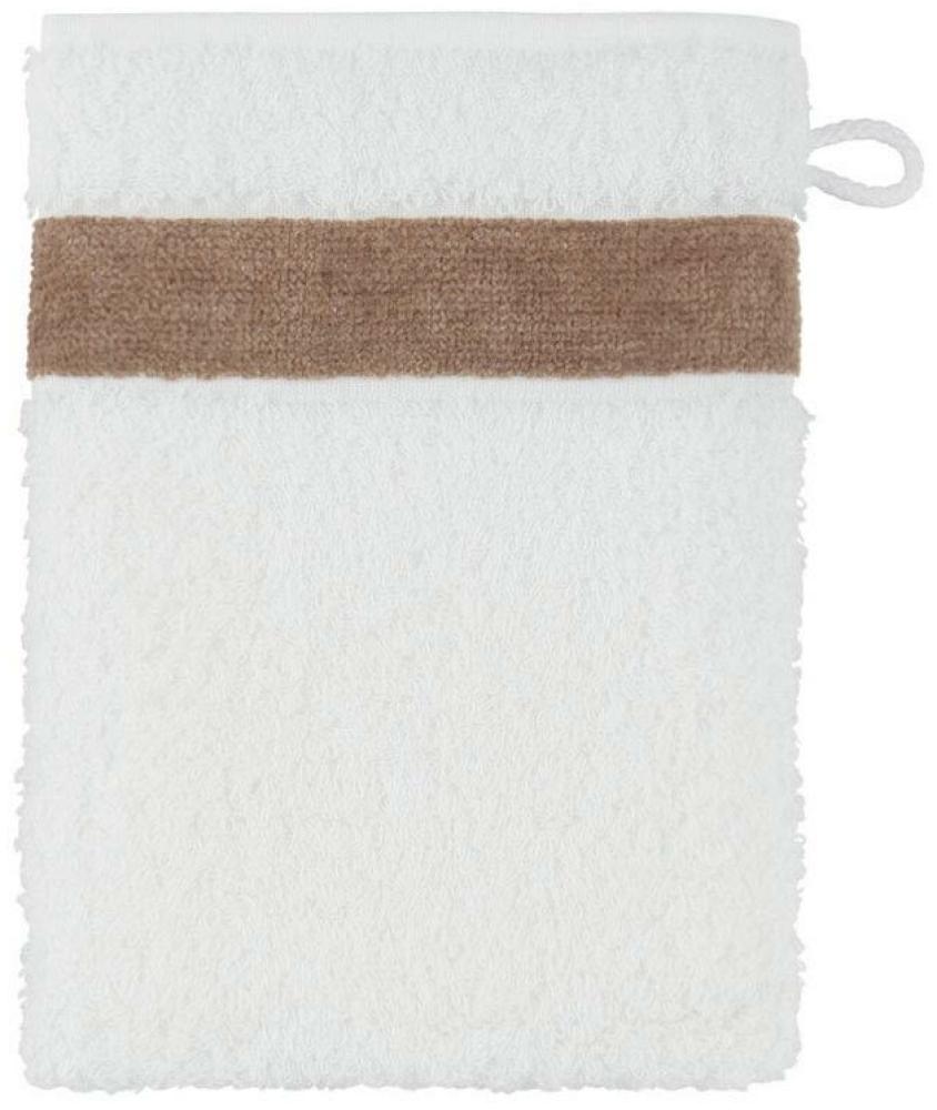 Feiler Handtücher Exclusiv mit Chenillebordüre | Waschhandschuh 15x20 cm | safari Bild 1