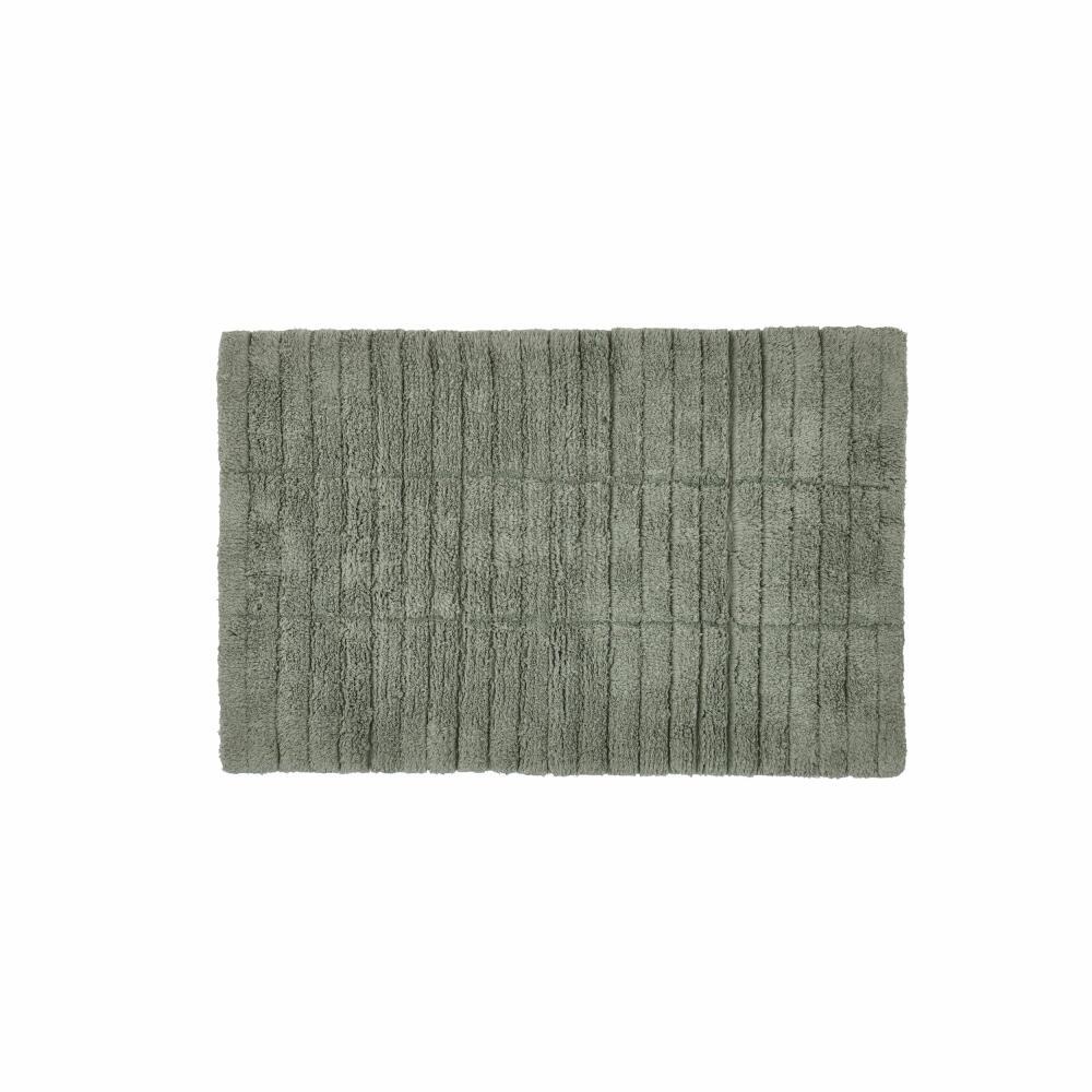Zone Denmark Badematte Tiles, Badteppich, Badvorleger, Duschvorleger, Baumwolle, Matcha Green, 80 x 50 cm, 23884 Bild 1