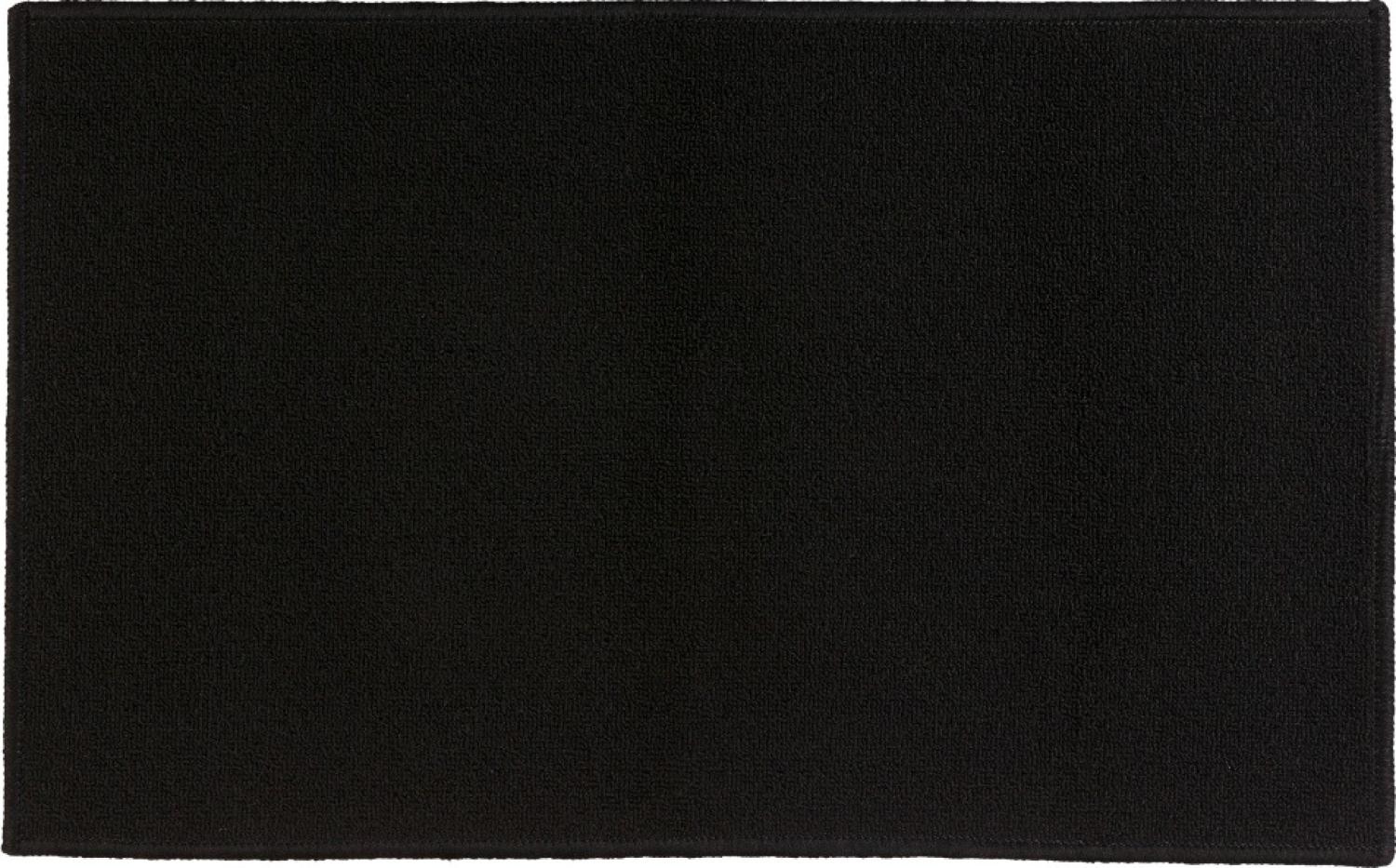Badteppich TAPIS UNI, 50x80 cm, schwarz Bild 1