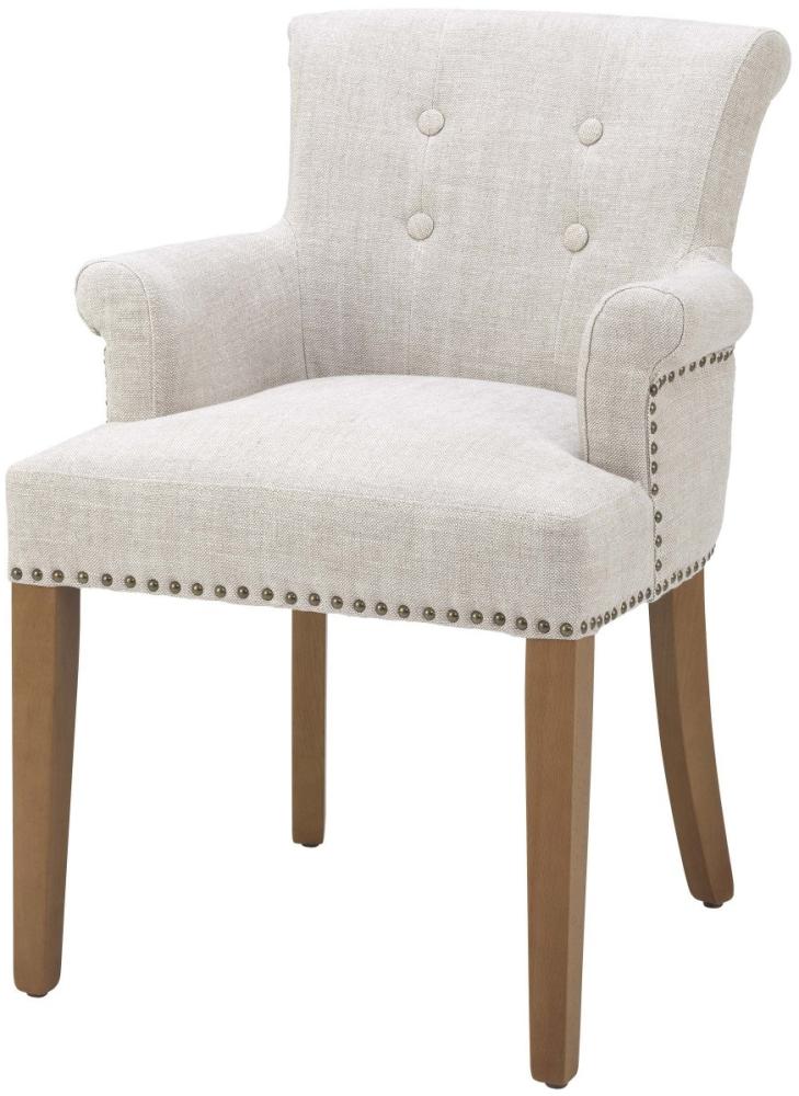 EICHHOLTZ Chair Arm Key Largo off white Bild 1