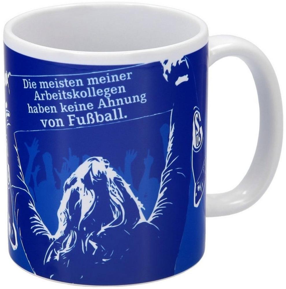 FC Schalke 04 Becher FC Schalke 04 Kaffeebecher "Die meisten meiner Arbeitskollegen", Keramik Bild 1