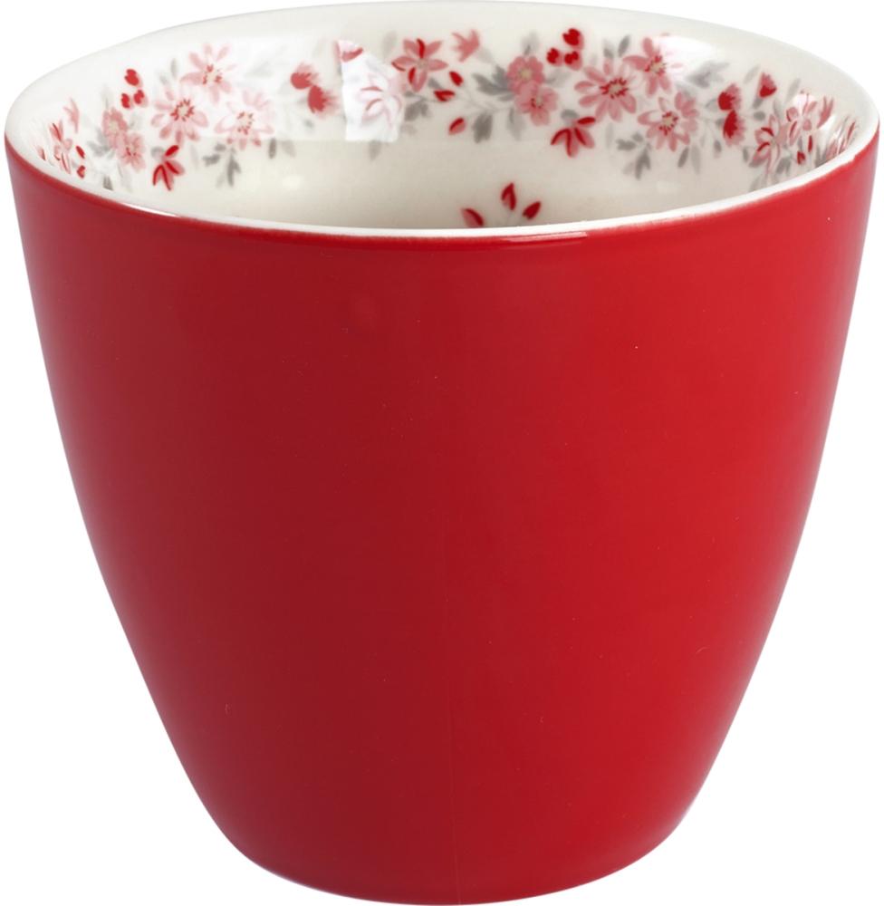 Greengate Emberly Latte Cup inside red 0,35l Bild 1