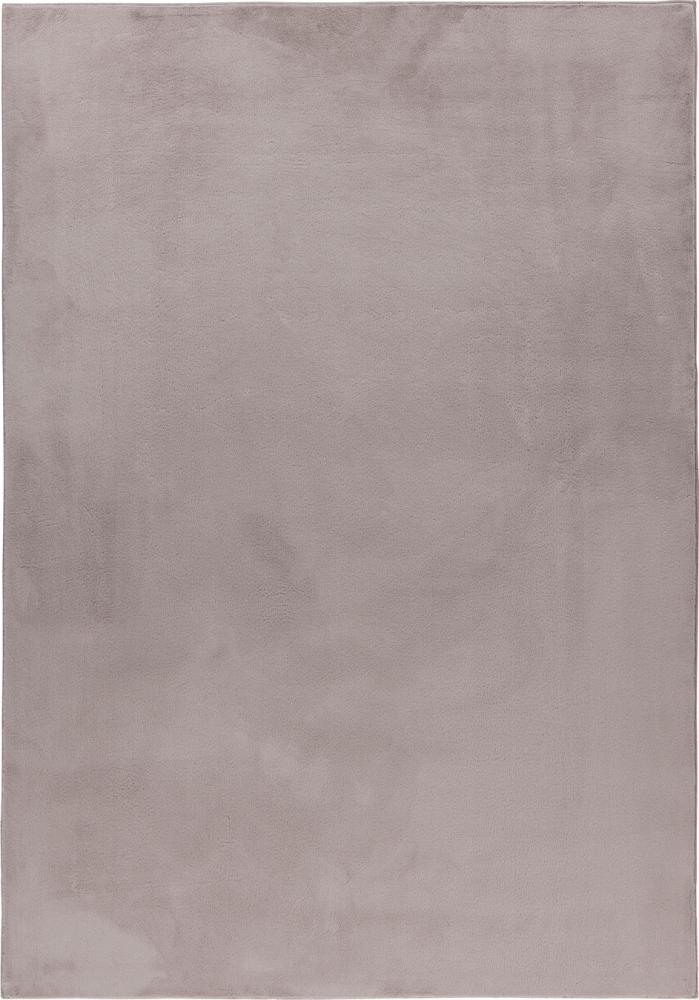 Hochflor Teppich Pia rechteckig - 240x340 cm - Beige Bild 1