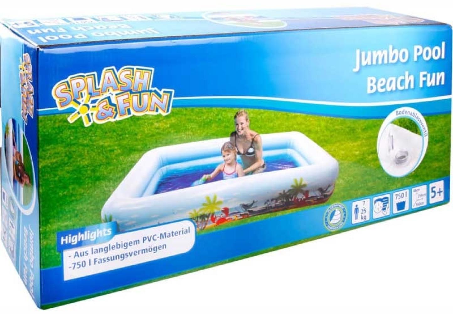 Splash & Fun Jumbo Pool 254 cm Bild 1