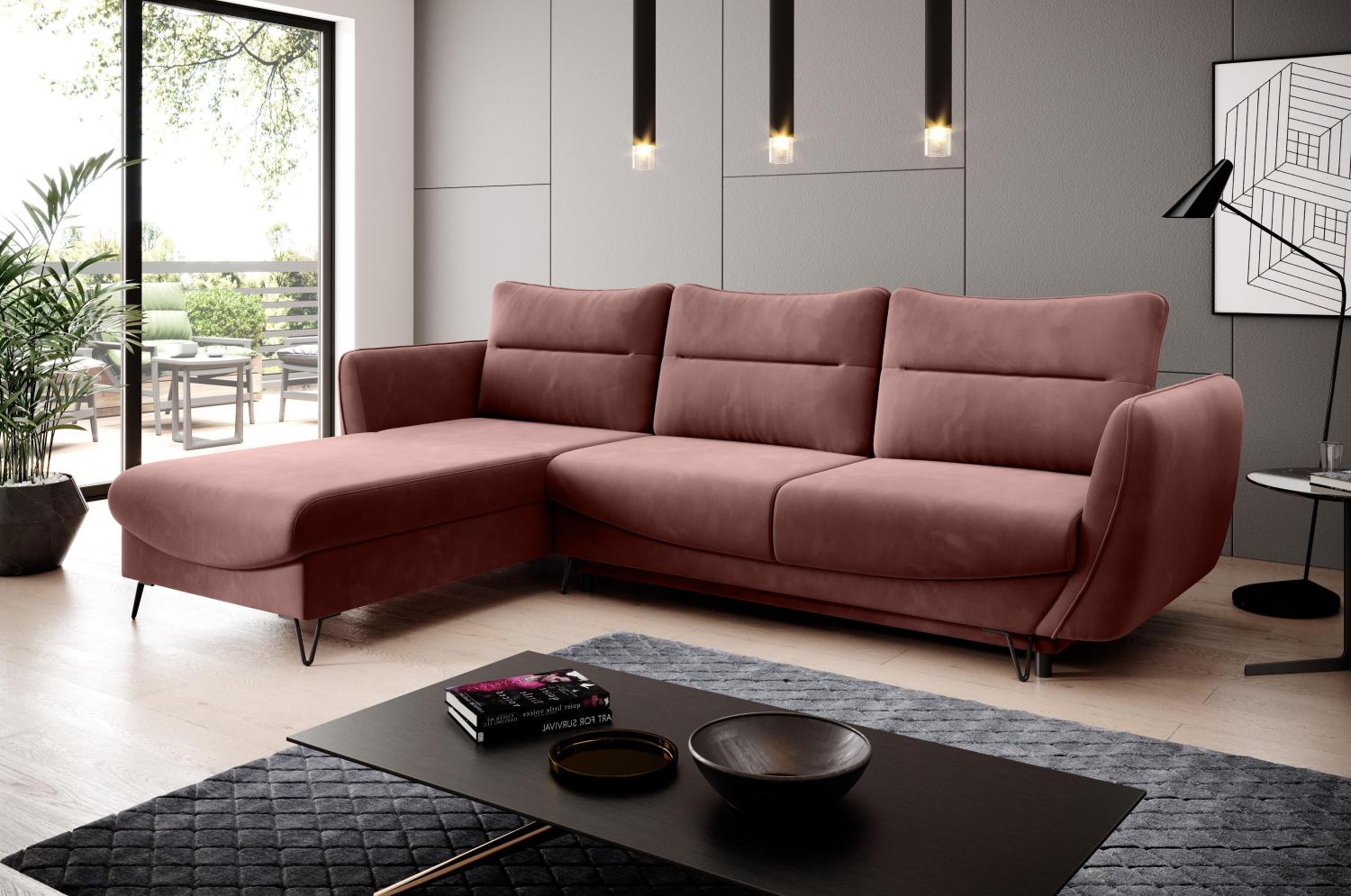 Wohnideebilder Silva Rosa Couchgarnitur CO-SIL-LT-24LU Bild 1