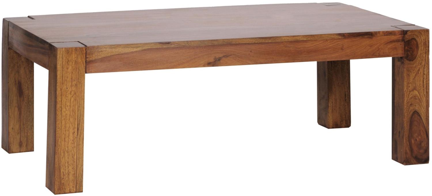 Wohnling Couchtisch PATAN 110 x 60 x 40 cm Holz Massiv, Sheesham Bild 1