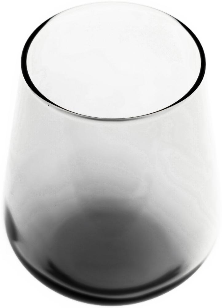 Pasabahce Wasserglas Set Allegra 3 Teilig 41536 Spülmaschinengeeignet Glas Saftglas Limogläser Grau XL Glas 425ml Bild 1