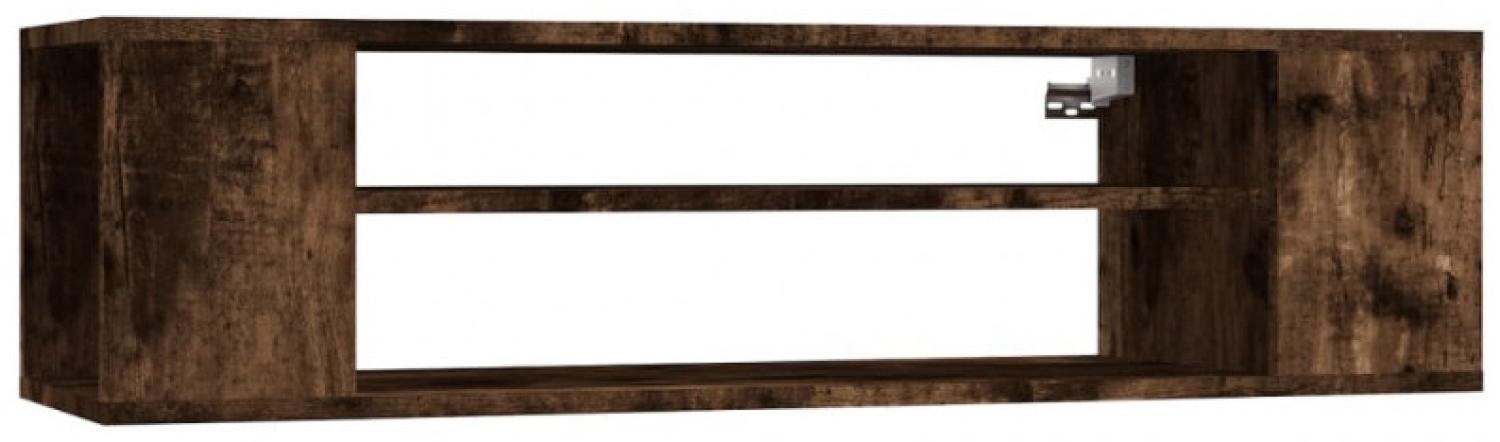 TV-Wandschrank Räuchereiche 100x30x26,5 cm Holzwerkstoff Bild 1