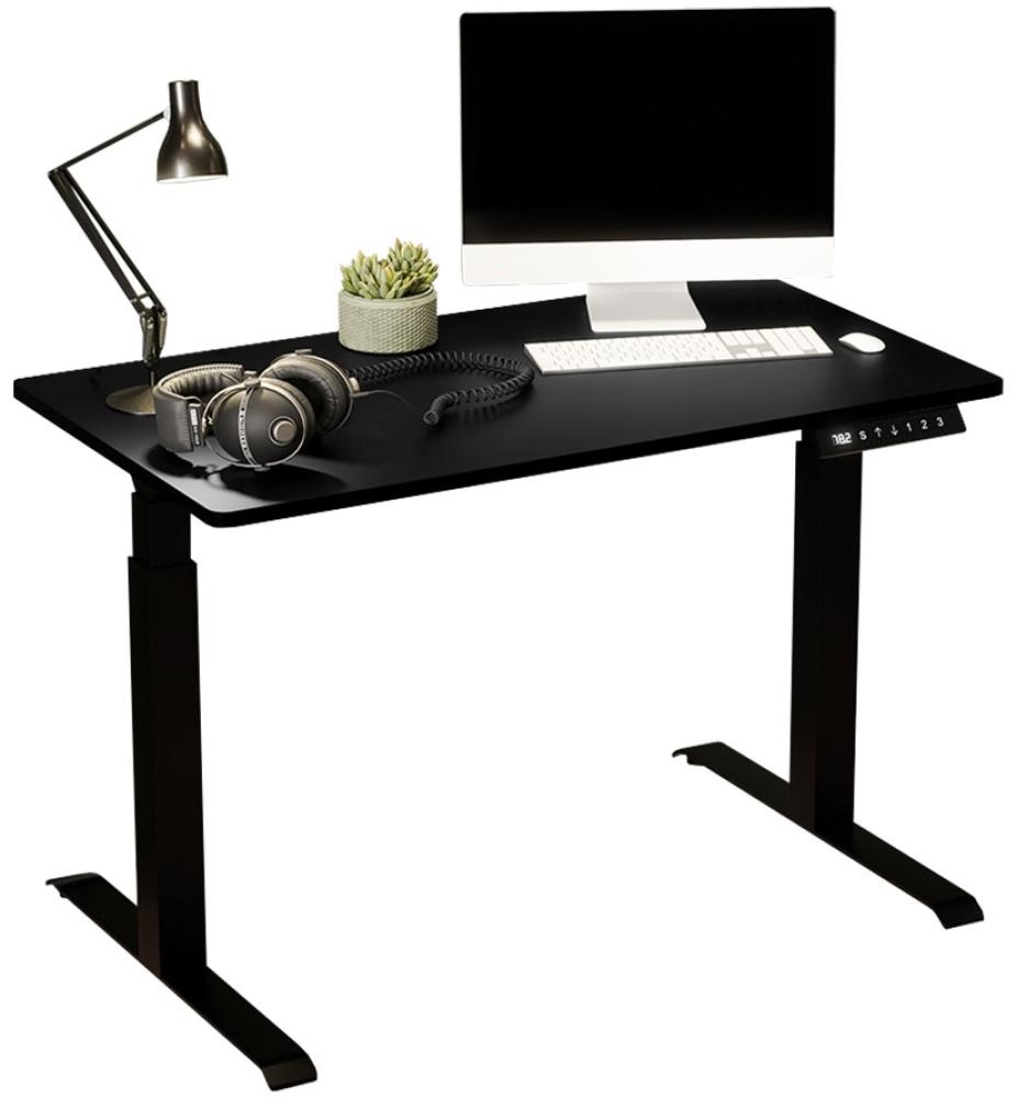 Elektrischer Höhenverstellbarer Schreibtisch Menny (Farbe: Schwarz) Bild 1