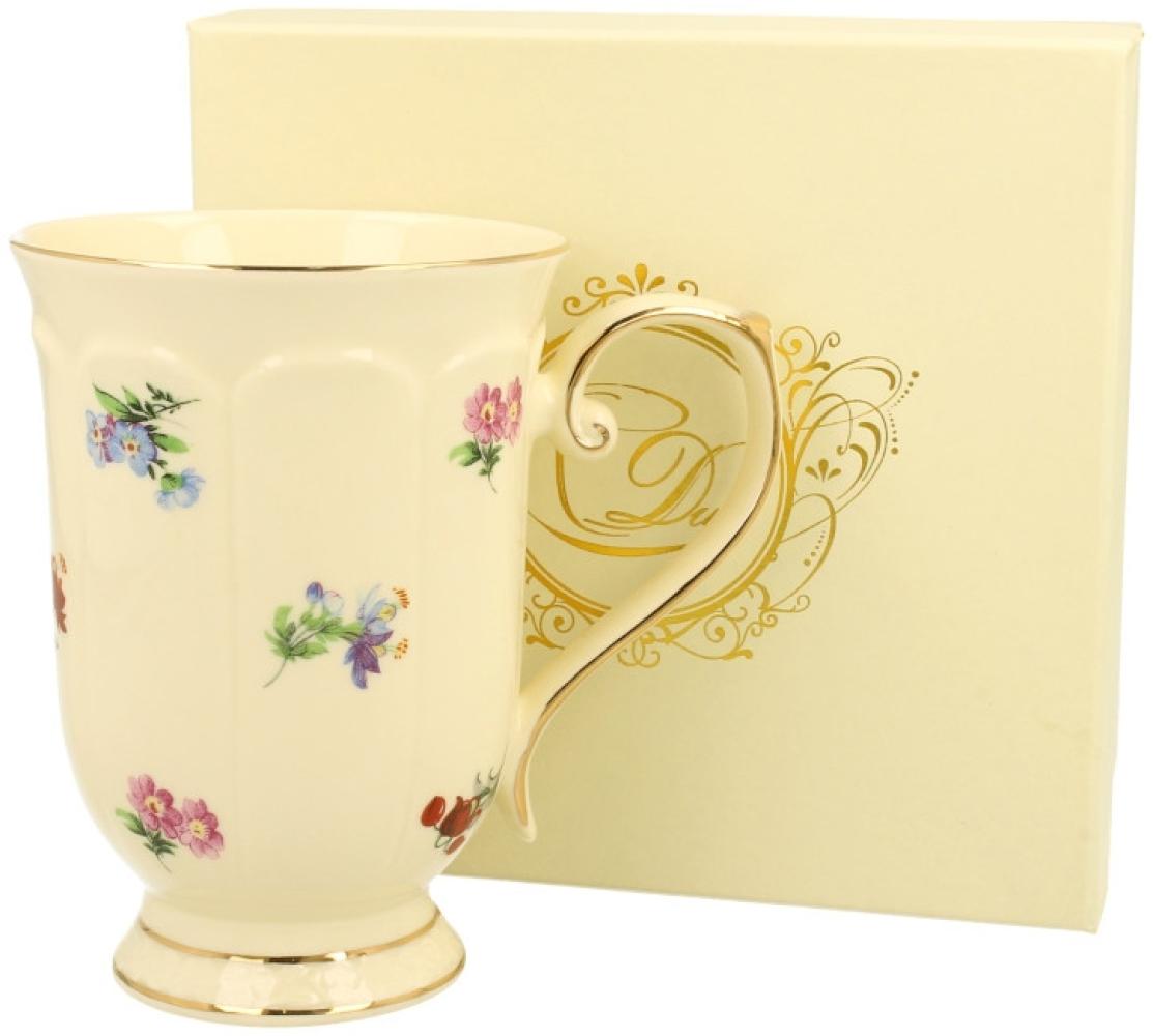 DUO ECRU Becher 450 ml ENGLAND New Bone China Porzellan Bild 1