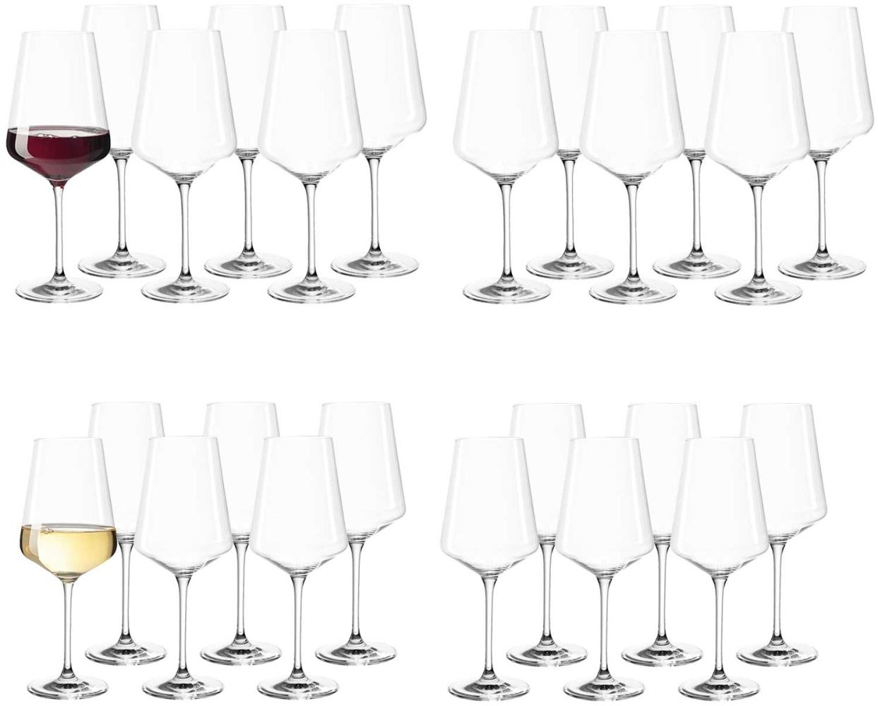 Leonardo PUCCINI Rotwein- & Weißweingläser Set 24-tlg. Bild 1