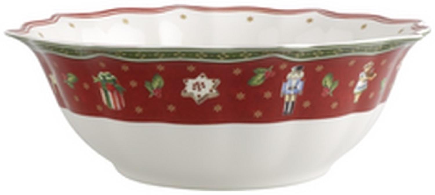 Villeroy und Boch Toy's Delight Schüssel, Premium Porzellan, Weiß/Rot Bild 1