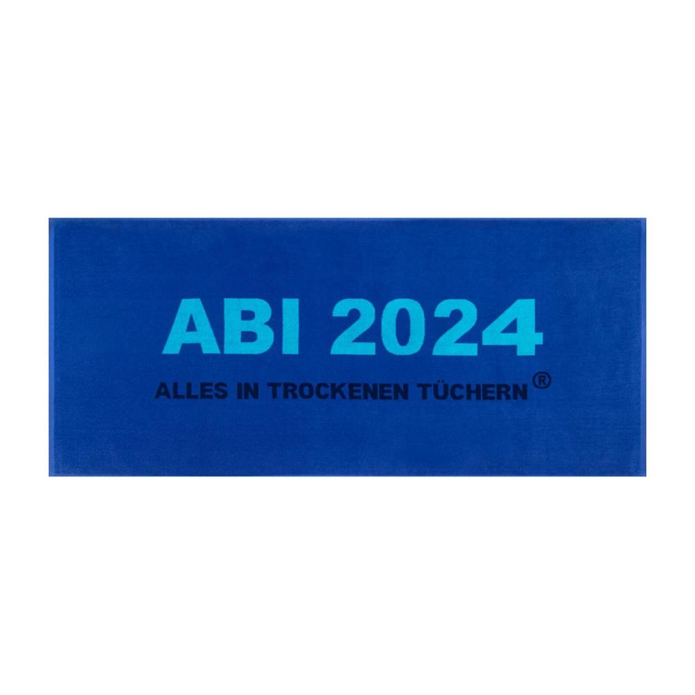Egeria Strandtuch ABI 2024 | 75x180 cm | kornblau Bild 1